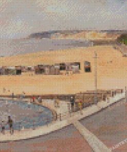 The Boat Pond At Gorleston By Campbell Archibald Mellon Diamond Painting