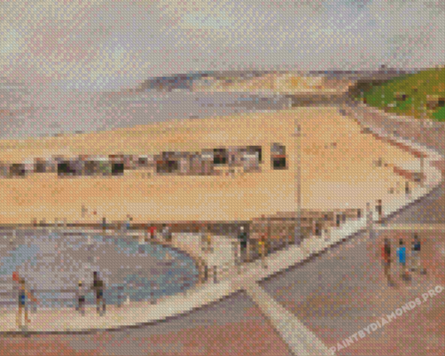 The Boat Pond At Gorleston By Campbell Archibald Mellon Diamond Painting