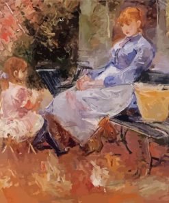 The Fable By Berthe Morisot Diamond Painting