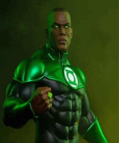 The Green Lantern Diamond Paintings