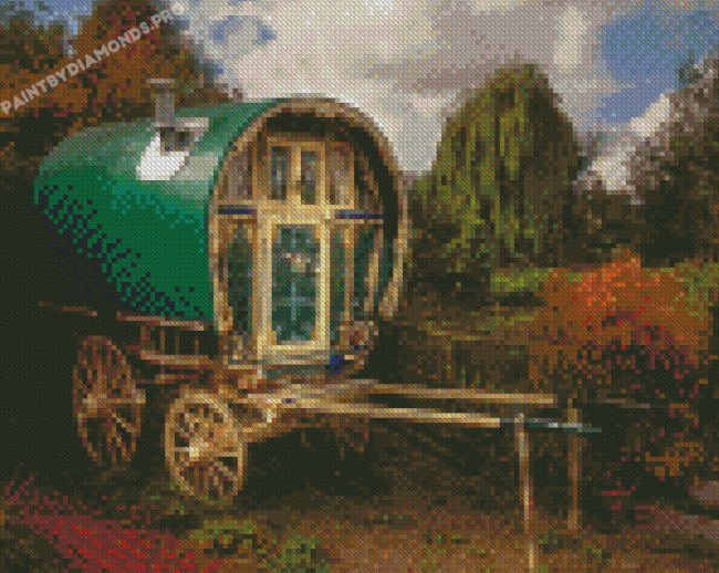 The Gypsy Caravan Diamond Painting