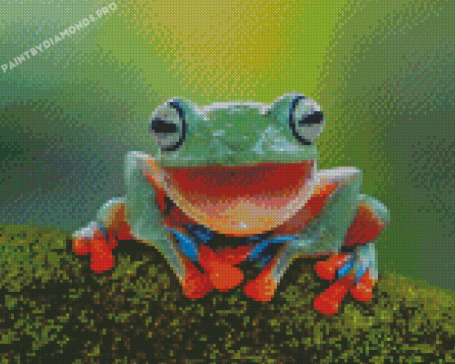 The Happy Frog Diamond Painting