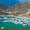 The Iceberg Lake Diamond Painting