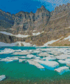 The Iceberg Lake Diamond Painting