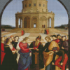 The Marriage Of The Virgin Rapahel Santi Diamond Paintings