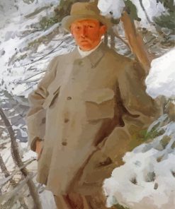 The Painter Bruno Liljefors By Anders Zorn Diamond Painting