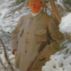 The Painter Bruno Liljefors By Anders Zorn Diamond Painting