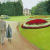 The Park Of The Caillebotte Property At Yerres By Gustave Caillebotte Diamond Painting