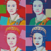 The Queen Elizabeth Andy Warhol Diamond Painting