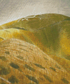 The Vale Of The White Horse By Eric Ravilious Diamond Paintings