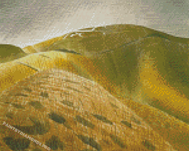 The Vale Of The White Horse By Eric Ravilious Diamond Paintings