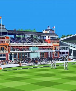 The Lords Cricket Ground Art Diamond Painting