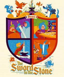 The Sword In The Stone Diamond Painting