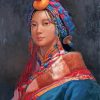 Tibetan Girl Diamond Painting