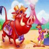 Timon And Pumbaa Diamond Paintings