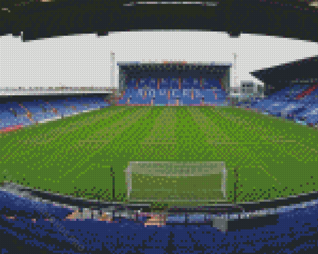 Tranmere Rovers Stadium Diamond Painting