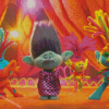 Trolls World Tour Animated Film Diamond Painting