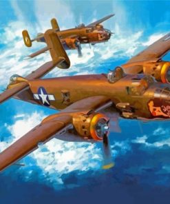 US Ww2 Aeroplanes Diamond Painting