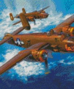 US Ww2 Aeroplanes Diamond Painting