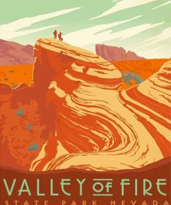 Valley Of Fire State Park Poster Diamond Painting