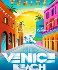 Venice Sign Poster Diamond Painting