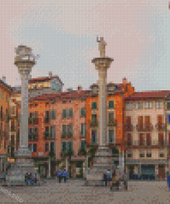 Vicenza Buildings Diamond Painting