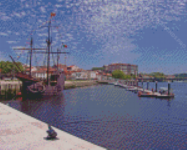 Vila Do Conde Portugal Diamond Painting