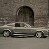 Vintage Grey Shelby Mustang Diamond Painting