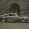 Vintage Grey Shelby Mustang Diamond Painting