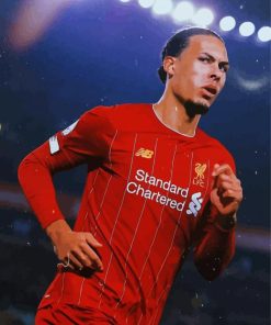 Virgil Van Dijk Diamond Painting