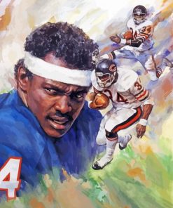 Walter Payton American Football Player Diamond Painting