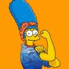 We Can Do It Marge Simpson Diamond Painting