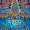 Winter New York Christmas Diamond Painting