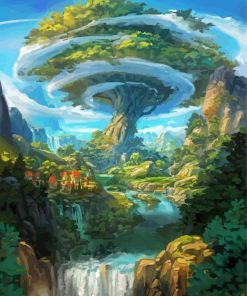 Wonderful Fantasy Landscape Diamond Paintings