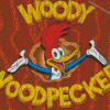 Woody Woodpecker Diamond Painting