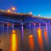 Worcester Bridge At Night Diamond Painting