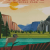 Yosemite Park Poster Diamond Paintings