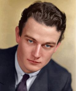 Young John Wayne Actor Diamond Painting