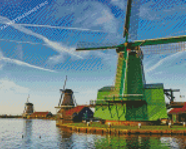 Zaandam Netherlands Diamond Paintings