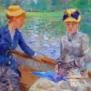 A Summers Day By Berthe Morisot Diamond Painting