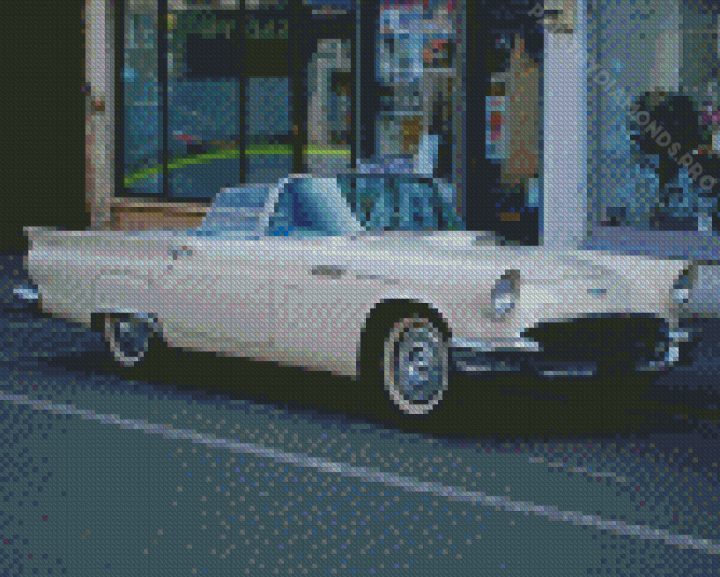 Aesthetic 1957 Thunderbird Diamond Painting