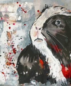 Aesthetic Abstract Guinea Pig Diamond Painting