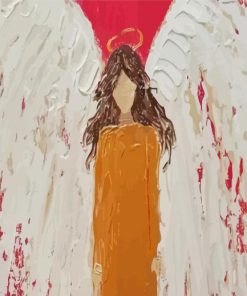 Aesthetic Abstract Angel Diamond Painting