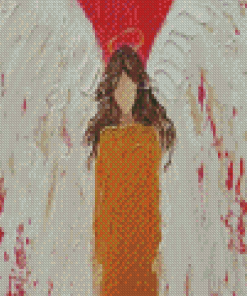 Aesthetic Abstract Angel Diamond Painting