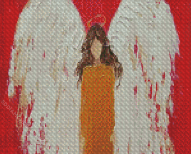 Aesthetic Abstract Angel Diamond Painting