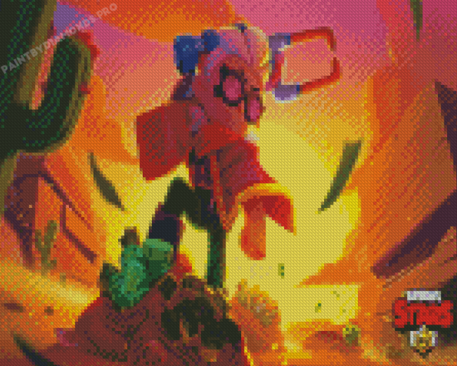 Aesthetic Brawl Star Diamond Painting