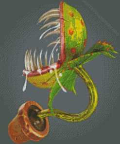 Aesthetic Carnivorous Plant Diamond Painting