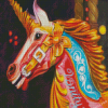 Aesthetic Carousel Horse Diamond Painting