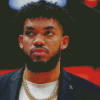 Aesthetic Karl Anthony Towns Diamond Painting