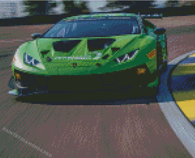 Aesthetic Lamborghini Huracan Evo GT Diamond Paintings